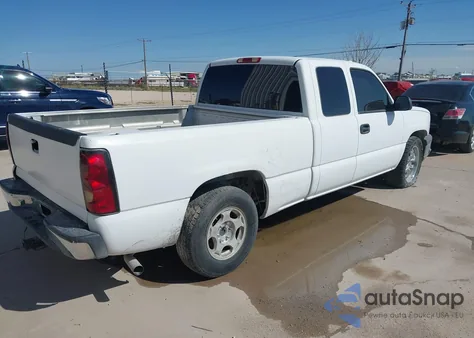 2004 Chevrolet Silverado 1500 Ls из США, поврежденный, VIN 1GCEC19X84Z349766